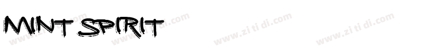 Mint Spirit字体转换